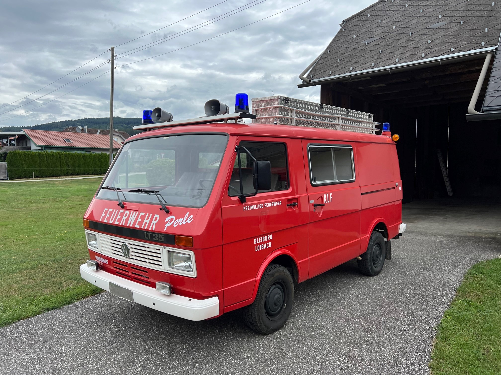 Ausschreibung Feuerwehrfahrzeug-Loibach